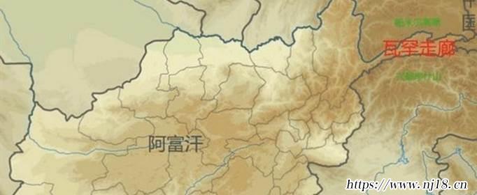 阿富汗與中國哪裏接壤