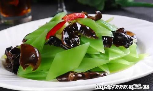 萵筍木耳怎麼炒好吃