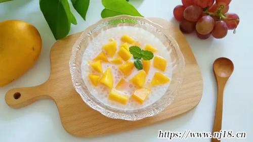 芒果椰汁西米撈怎麼做