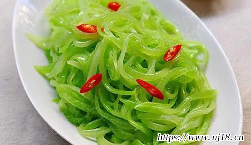 萵筍的10種家常做法