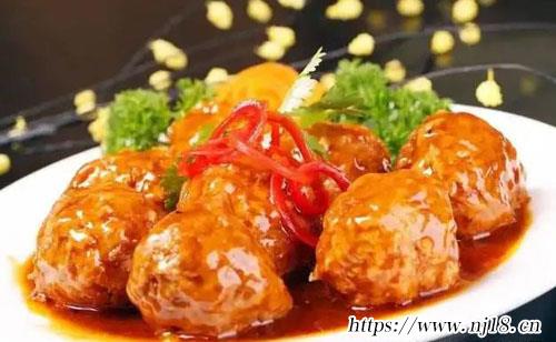 糖醋牛肉丸子