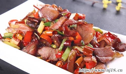 臘肉炒舌尖
