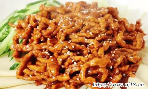 京醬肉絲怎麼做