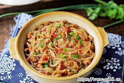 肉末粉絲煲的家常做法