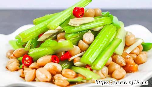 芹菜花生米怎麼拌好吃