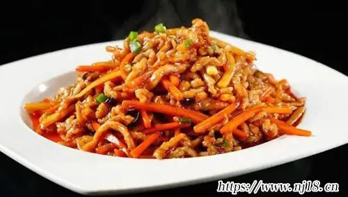 小葉版魚香肉絲
