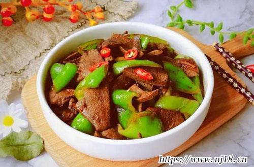 青椒炒豬肝