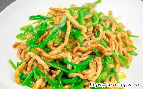 青椒炒肉絲的做法