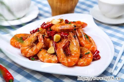 好吃的香辣蝦