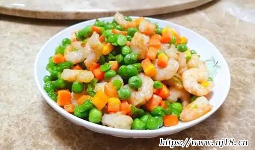 豌豆炒蝦仁